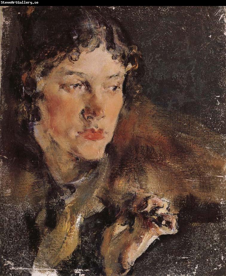 Nikolay Fechin Portrait of Artist-s Wife